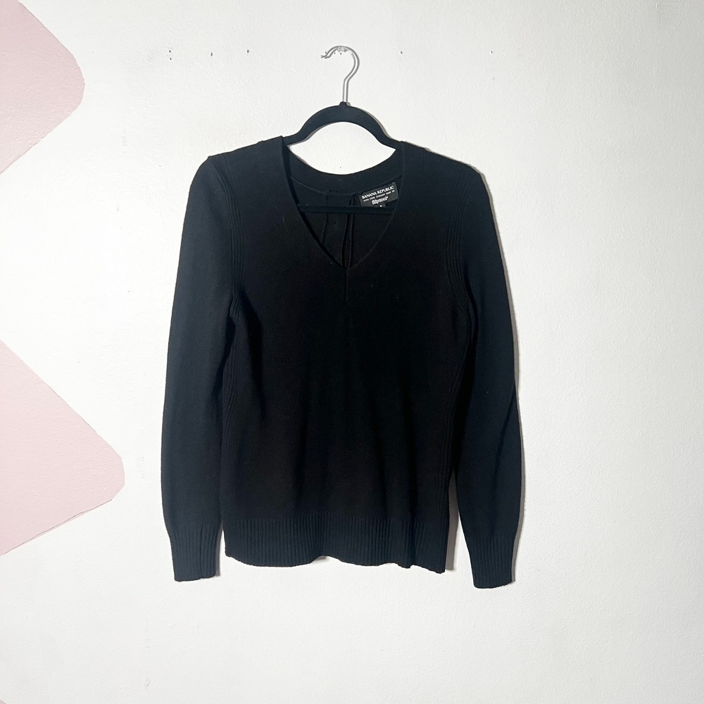 Banana Republic Filpucci Italian Yarn Wool Blend Sweater Women's Small Luxury